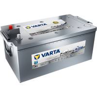 Varta ProMotive AGM A1 210 Ah 1200 A 518x276x242mm