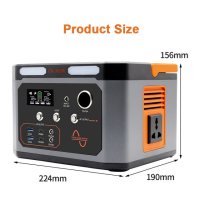 Tragbare Power Station 220 Volt 1000W 270.000mAh / 999 Wh