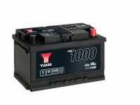 YUASA YBX1100 Starterbatterie 12 V 65 Ah 540 A...