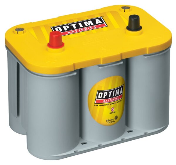 Optima YellowTop Batterie YT S 4.2 12 V 55 Ah YellowTop AGM (AGM-Batterie für total extreme Einsätze)